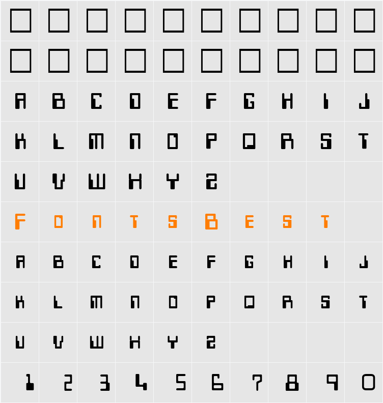 Technocrat Character Map