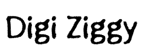 Digi Ziggy Font Image