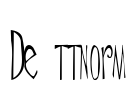 De ttnorm Font Image