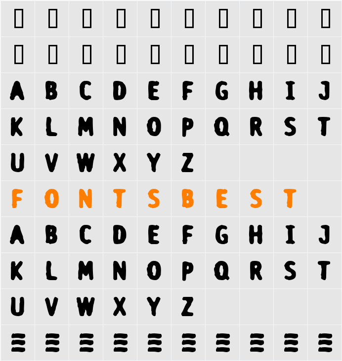doyourthing Character Map