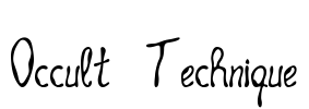 Occult Technique