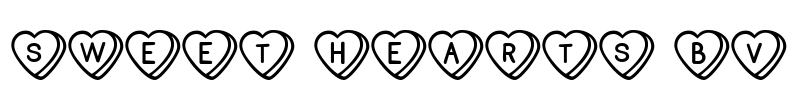 Sweet Hearts BV Font Image