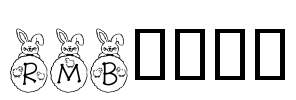 RMBunny Font Image