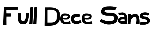 Full Dece Sans