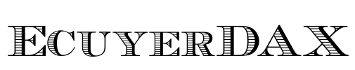 EcuyerDAX Font Image