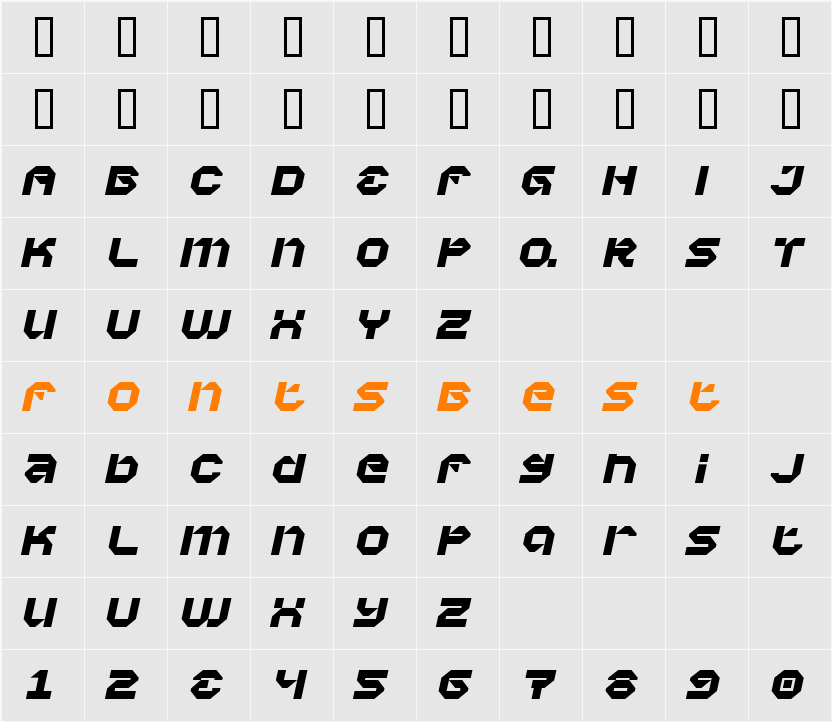 Vaporbyte Phat Character Map