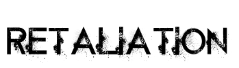 Retaliation Font Image