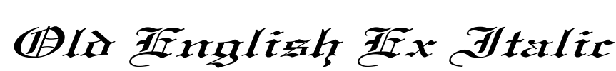 Old English Ex Italic