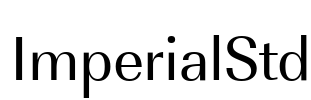 ImperialStd Font Image