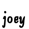 Joey Font Image