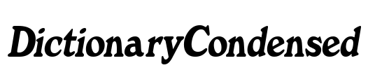 DictionaryCondensed