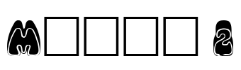 Mania 2 Font Image