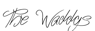 The Waddys Font Image