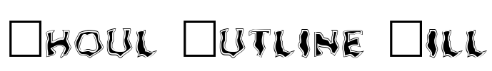 Ghoul Outline Fill