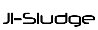 JI-Sludge Font Image