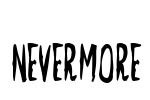 Nevermore Font Image