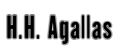 H.H. Agallas Font Image
