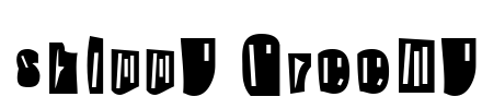 Skippy Greeny Font Image