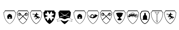 EasyHeraldics Font Image