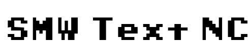 SMW Text NC Font Image
