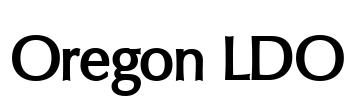 Oregon LDO Font Image