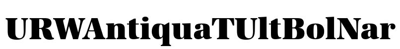 URWAntiquaTUltBolNar