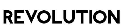 REVOLUTION Font Image