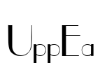 UppEa Font Image
