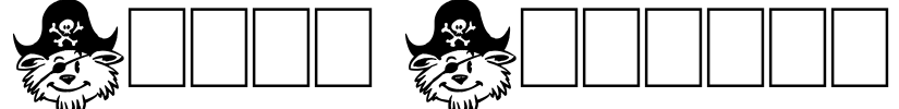 Ptits Pirates Font Image