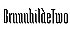 BrunnhildeTwo Font Image
