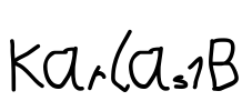 Karlas1B Font Image