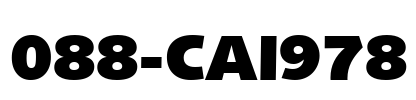 088-CAI978 Font Image