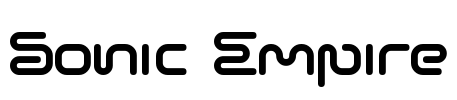 Sonic Empire Font Image