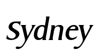 Sydney Font Image