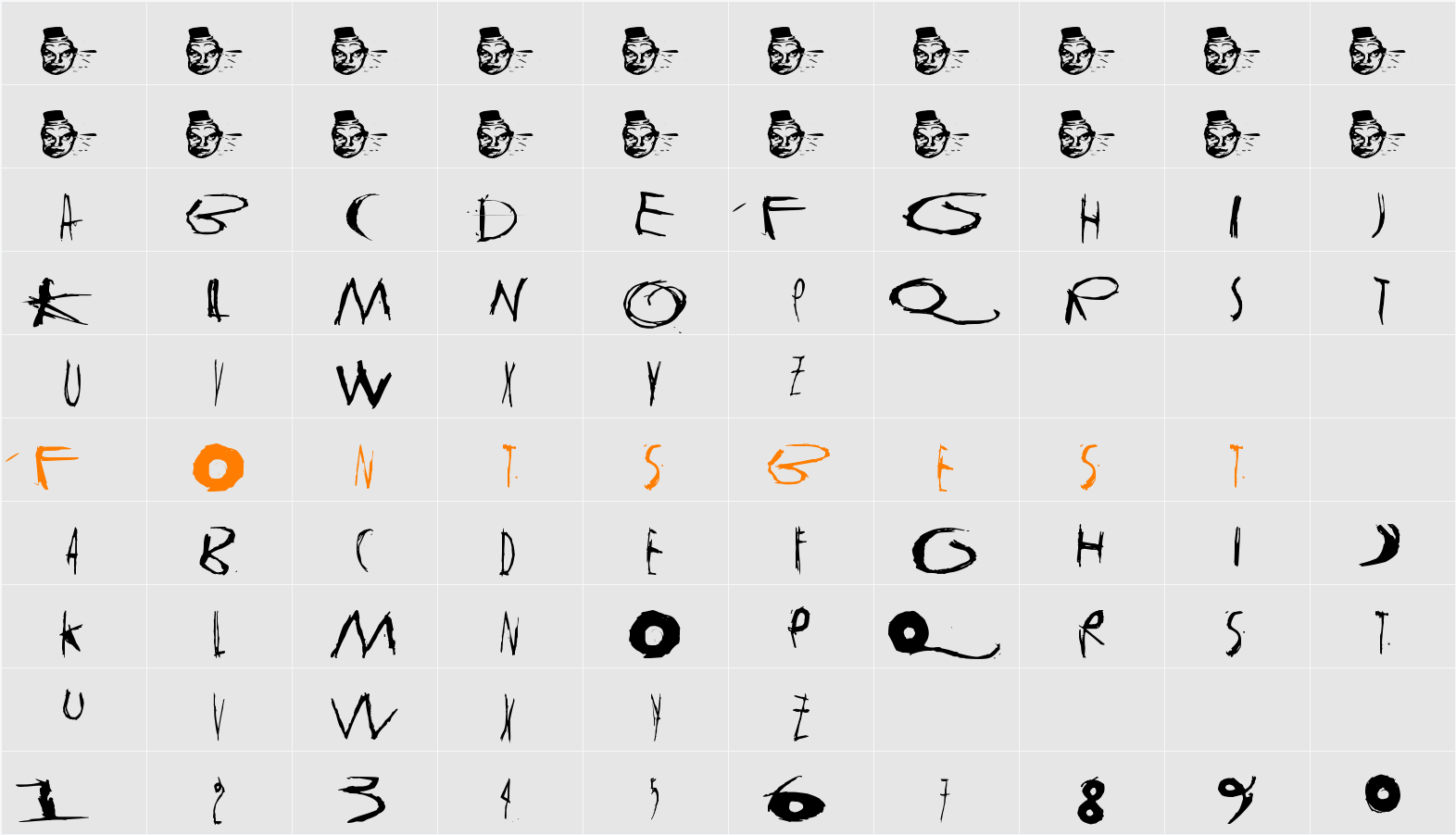 tasapainoaisti_huimaus Character Map