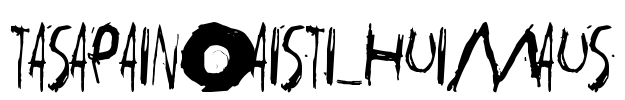 tasapainoaisti_huimaus Font Image