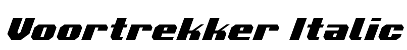 Voortrekker Italic