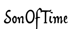 SonOfTime Font Image