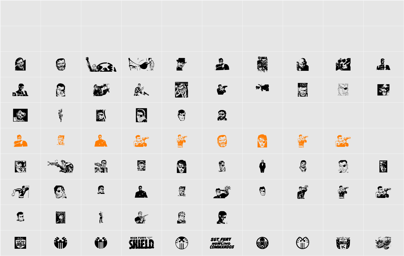 Knock Furious Character Map