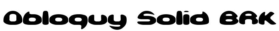 Obloquy Solid BRK