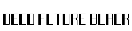 Deco Future Black