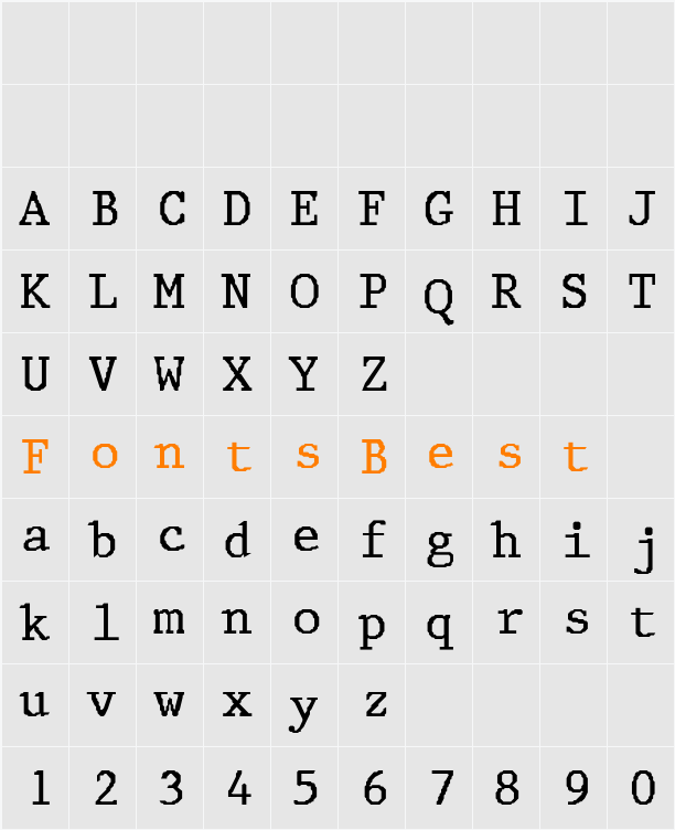 Status Character Map