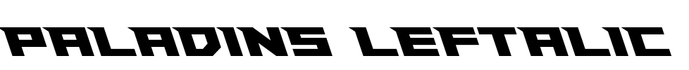 Paladins Leftalic