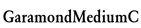 GaramondMediumC