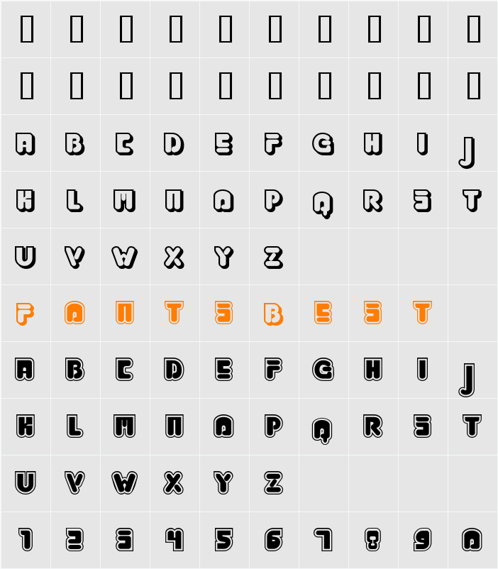 Jabbie Junior Character Map