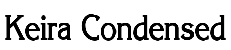 Keira Condensed Font Image