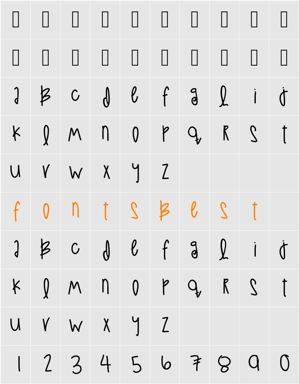 LoveAtFirstSight Character Map
