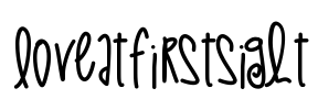 LoveAtFirstSight Font Image
