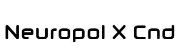 Neuropol X Cnd Font Image