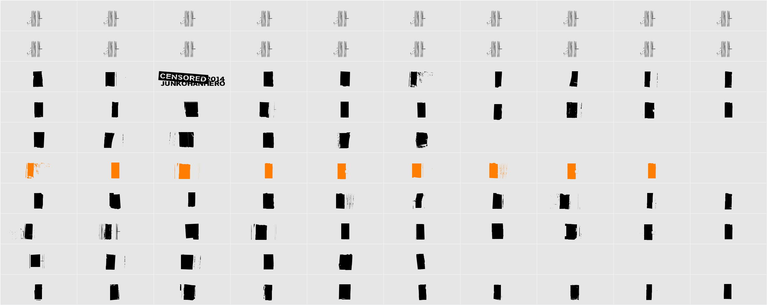 Sensuroitu Character Map